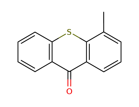 Molecular Structure of 87548-97-8 (4-methyl-9H-thioxanthen-9-one)