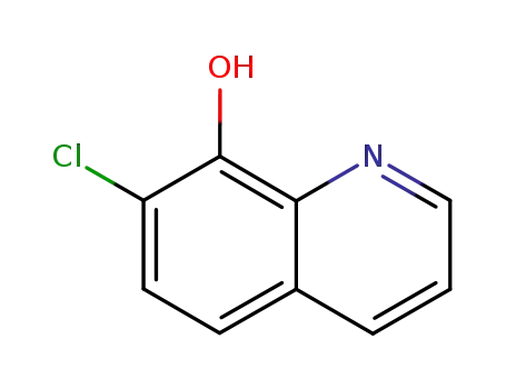 Molecular Structure of 876-86-8 (7-chloroquinolin-8-ol)