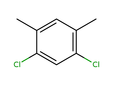 Molecular Structure of 2084-45-9 (1,5-Dichloro-2,4-dimethylbenzene)