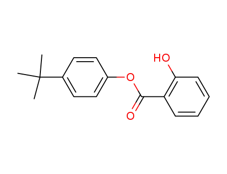 Molecular Structure of 87-18-3 (SALICYLIC ACID 4-TERT-BUTYLPHENYL ESTER)