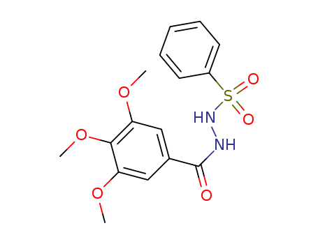 6948-63-6,N-(benzenesulfonyl)-3,4,5-trimethoxy-benzohydrazide,