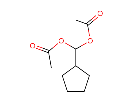 Methanediol, cyclopentyl-, diacetate (9CI)