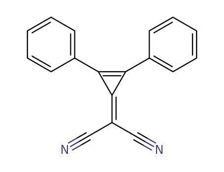Molecular Structure of 2201-70-9 (Propanedinitrile, (2,3-diphenyl-2-cyclopropen-1-ylidene)-)