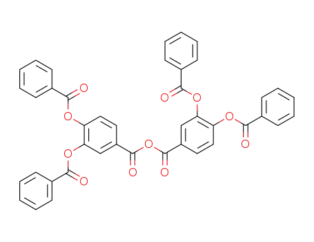 3,4-bis-benzoyloxy-benzoic acid-anhydride