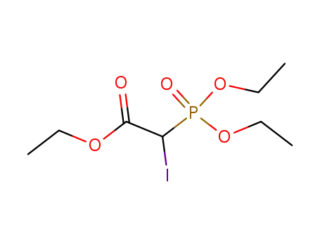 Molecular Structure of 66700-63-8 (diethyl 1-iodo-1-carbethoxy-methylphosphonate)