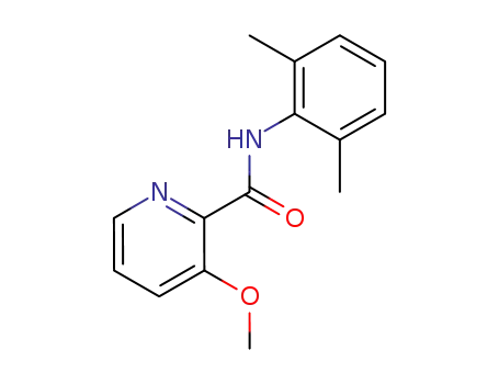 Molecular Structure of 160938-51-2 (3-Methoxy-pyridine-2-carboxylic acid (2,6-dimethyl-phenyl)-amide)