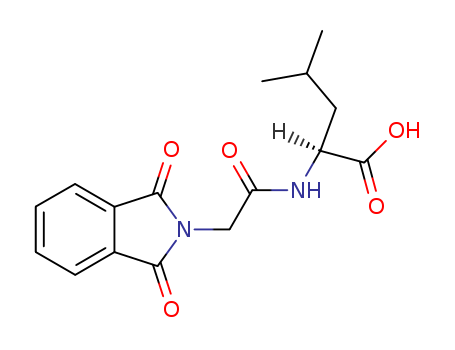 L-Leucine,N-[(1,3-dihydro-1,3-dioxo-2H-isoindol-2-yl)acetyl]- (9CI)