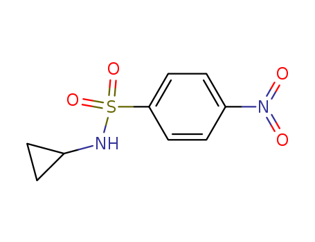 Benzenesulfonamide,N-cyclopropyl-4-nitro-