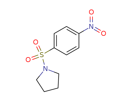 Pyrrolidine,1-[(4-nitrophenyl)sulfonyl]-