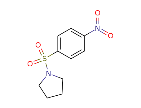 Molecular Structure of 175278-37-2 (1-[(4-NITROPHENYL)SULFONYL]PYRROLIDINE)