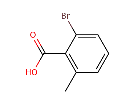 Molecular Structure of 90259-31-7 (2-Bromo-6-methylbenzoic acid)
