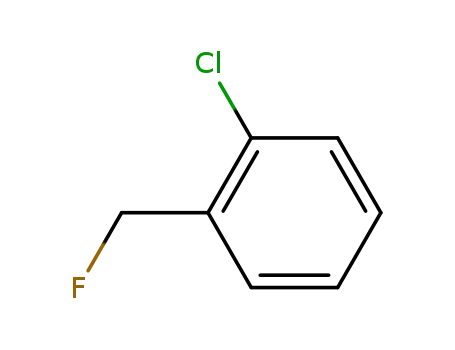 Molecular Structure of 345-34-6 (1-chloro-2-(fluoromethyl)benzene)