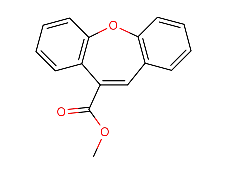 Molecular Structure of 141221-89-8 (10-(methoxycarbonyl)dibenz<b,f>oxepin)