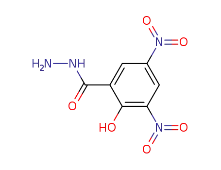 Molecular Structure of 955-07-7 (3,5-dinitrosalicylohydrazide)