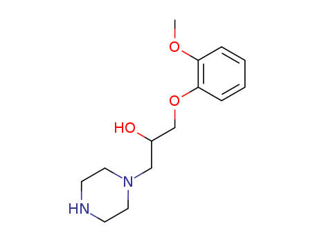 1-Piperazineethanol, a-[(2-methoxyphenoxy)methyl]-