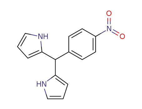 Molecular Structure of 143859-77-2 (2,2'-[(4-nitrophenyl)methylene]bis(1H-pyrrole))