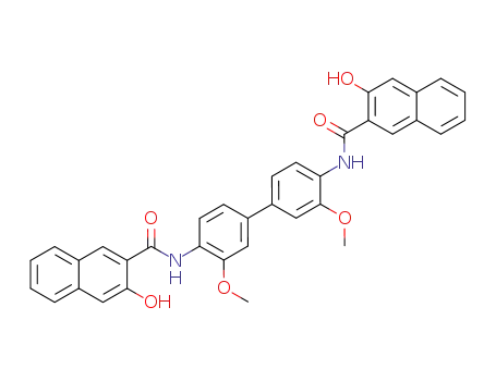 Molecular Structure of 91-92-9 (Naphthol AS-BR C.I. 37575)