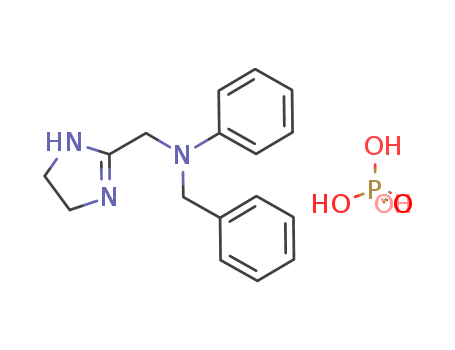 N-Benzyl-4,5-dihydro-N-phenyl-1H-imidazole-2-methylamine monophosphate