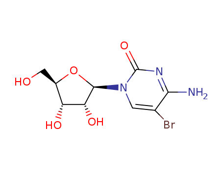 4-amino-5-bromo-1-[(2R,3R,4S,5R)-3,4-dihydroxy-5-(hydroxymethyl)oxolan-2-yl]pyrimidin-2-one cas no. 3066-86-2 99%