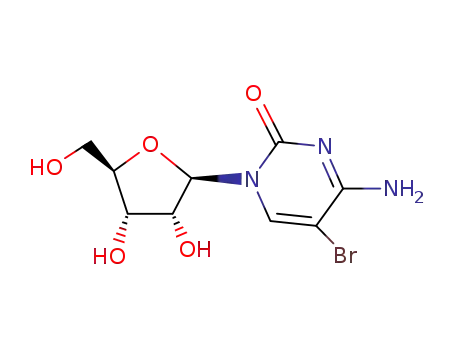 Molecular Structure of 3066-86-2 (5-BROMOCYTIDINE)