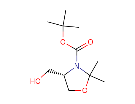 (S)-4-Hydroxymethyl-2,2-dimethyl-oxazolidine-3-carboxylic ac...