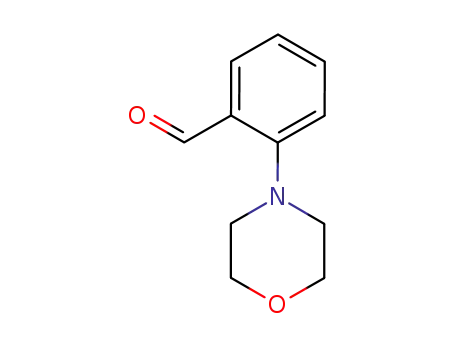 Molecular Structure of 58028-76-5 (2-MORPHOLINOBENZALDEHYDE)