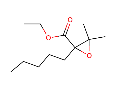 Molecular Structure of 6974-84-1 (ethyl 3,3-dimethyl-2-pentyloxirane-2-carboxylate)