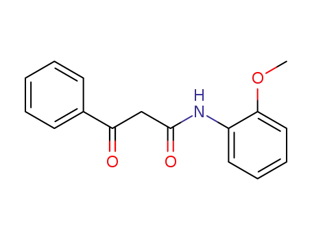 Molecular Structure of 92-16-0 (2-benzoyl-2'-methoxyacetanilide)