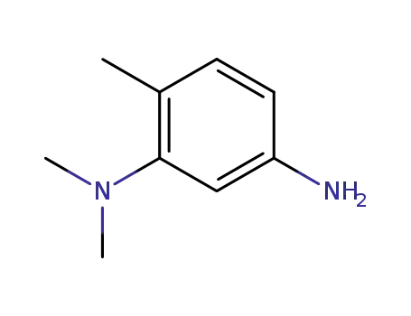 Molecular Structure of 6406-67-3 (N1,N1,6-trimethylbenzene-1,3-diamine)