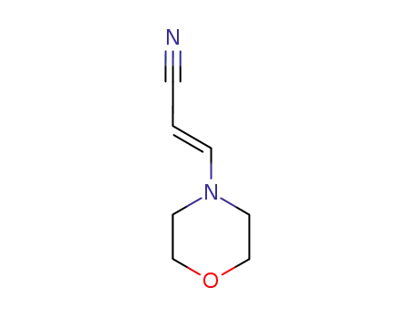 Molecular Structure of 23220-67-9 ((E)-β-morpholino acrylonitrile)