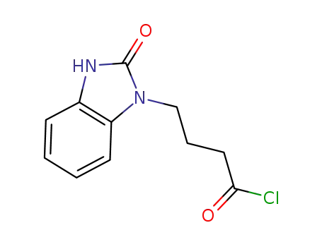Molecular Structure of 1021910-67-7 (chloro 2,3-dihydro-2-oxo-1H-benzimidazol-1-butanoate)