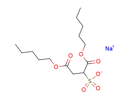 Molecular Structure of 922-80-5 (SODIUM DIAMYL SULFOSUCCINATE)