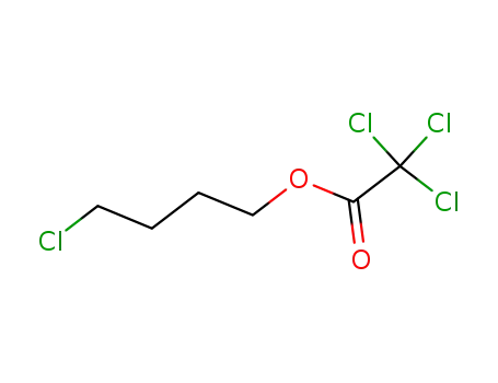Molecular Structure of 84273-54-1 (trichloroacetic 4-chlorobutyl ester)