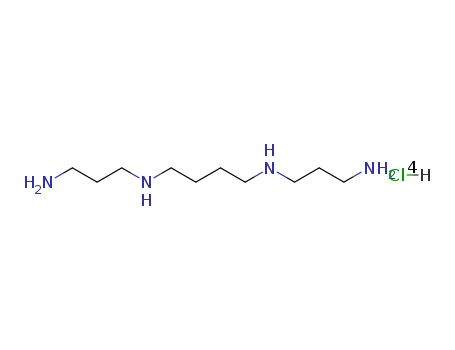 306-67-2,SPERMINE TETRAHYDROCHLORIDE,1,4-Butanediamine,N,N'-bis(3-aminopropyl)-, tetrahydrochloride (8CI,9CI); Spermine hydrochloride;Spermine tetrahydrochloride