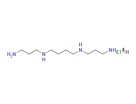 Molecular Structure of 306-67-2 (SPERMINE TETRAHYDROCHLORIDE)