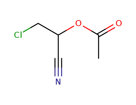 3-Chloro-2-acetyloxypropanenitrile