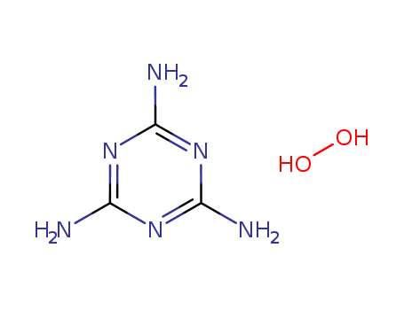 hydrogen peroxide; 1,3,5-triazine-2,4,6-triamine