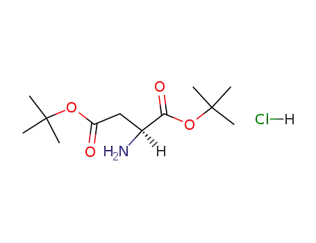 Molecular Structure of 1791-13-5 (H-ASP(OTBU)-OTBU HCL)