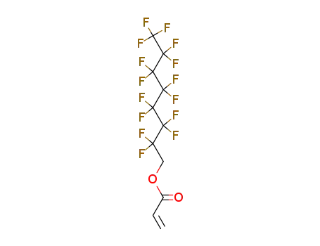 Molecular Structure of 307-98-2 (1H,1H-PERFLUOROOCTYL ACRYLATE)