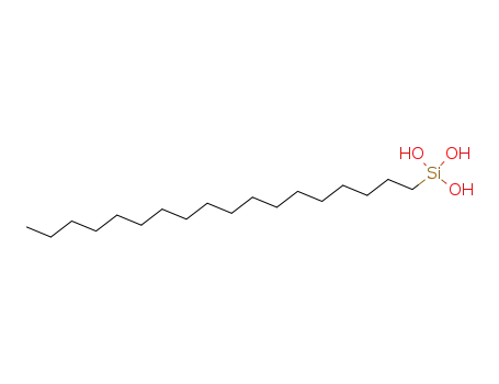 Molecular Structure of 105116-02-7 (Trihydroxyoctadecylsilan)