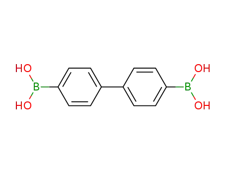 Molecular Structure of 4151-80-8 (4,4'-Biphenyldiboronic acid)