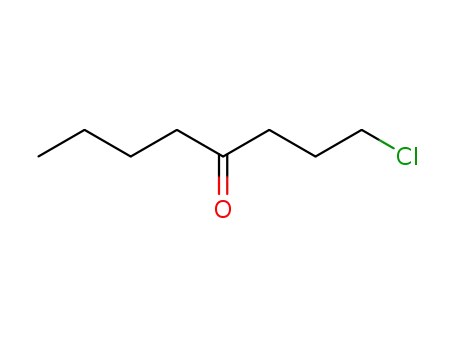 Molecular Structure of 80086-19-7 (4-Octanone, 1-chloro-)