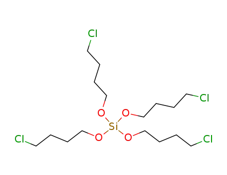 Molecular Structure of 17898-52-1 (silicic acid tetrakis-(4-chloro-butyl ester))