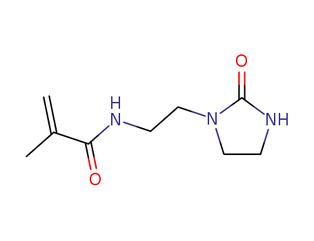 Molecular Structure of 3089-19-8 (N-(2-(2-OXO-1-IMIDAZOLIDINYL)ETHYL)-METH ACRYLAMIDE, TECH.)