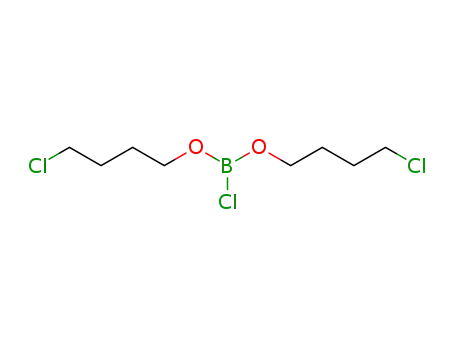 Molecular Structure of 98997-54-7 (bis(4-chlorobutyloxy)chloroborane)