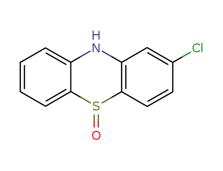Molecular Structure of 1927-43-1 (2-chloro-10H-phenothiazine 5-oxide)