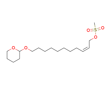2-Undecen-1-ol, 11-[(tetrahydro-2H-pyran-2-yl)oxy]-, methanesulfonate,(Z)-