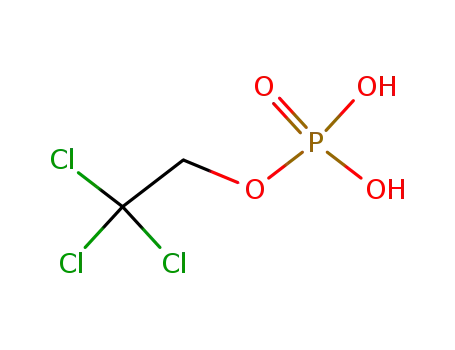 Molecular Structure of 306-52-5 (triclofos)