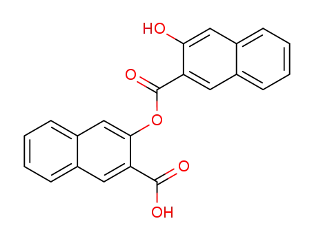 Molecular Structure of 595564-45-7 (2-Naphthalenecarboxylic acid, 3-hydroxy-, 3-carboxy-2-naphthalenyl
ester)