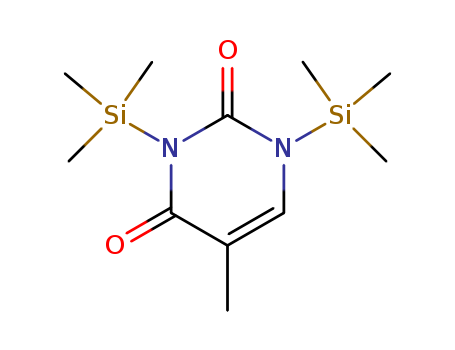 2,4(1H,3H)-Pyrimidinedione,5-methyl-1,3-bis(trimethylsilyl)-(3444-09-5)